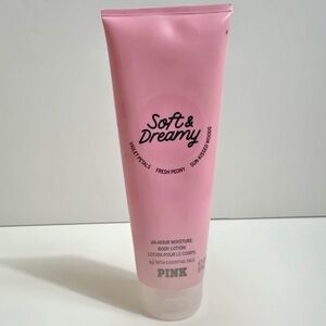 Victorias Secret PINK Soft & Dreamy 24 Hr Hydration Body Lotion Violet Peony 8oz